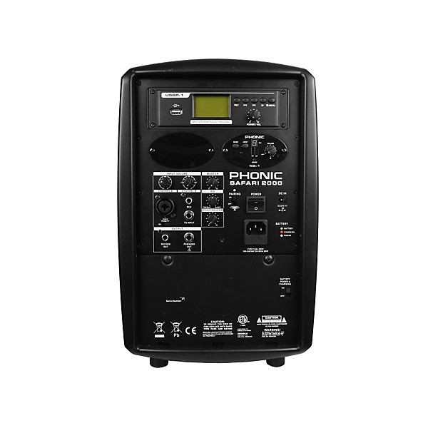 Phonic Safari2000 + WM-1S + USBR-1