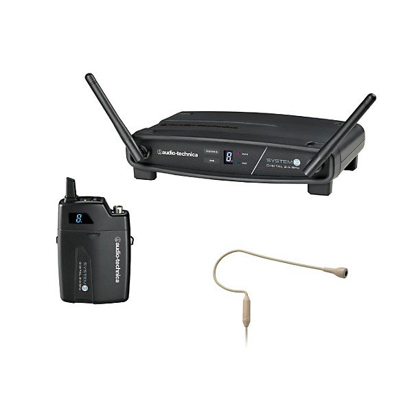 Open Box Audio-Technica System 10 ATW-1101/H92-TH 2.4GHz Digital Wireless Headset System Level 2 Regular 190839211002