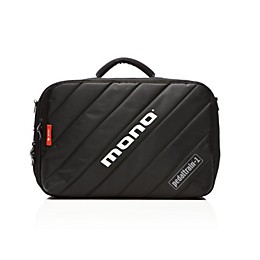 MONO M80 Pedal Board Case & Pedaltrain PT-1 Chrome Frame Combo