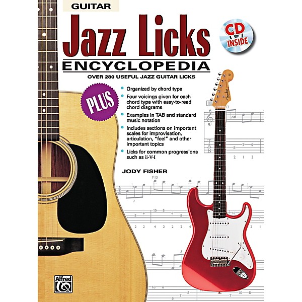 Alfred Jazz Licks Encyclopedia Book & CD