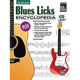 Alfred Blues Licks Encyclopedia Book & CD