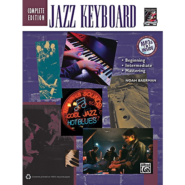 Alfred Jazz Keyboard Method Complete Book & CD