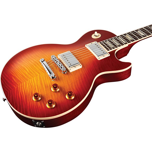 Gibson 2013 Les Paul Standard Premium Flame Electric Guitar Heritage Cherry Sunburst