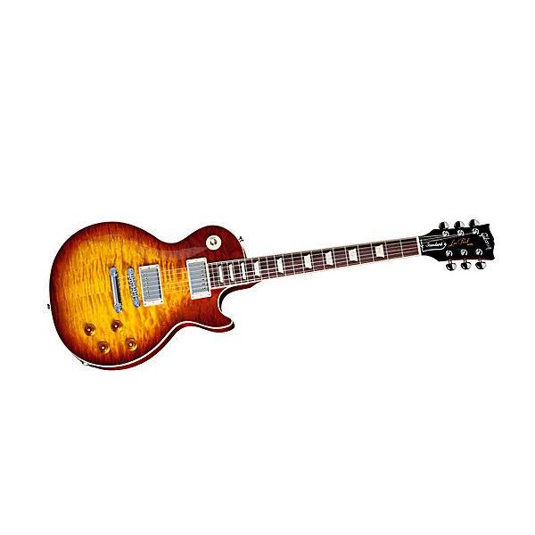 Gibson 2013 Les Paul Standard Premium Quilt Electric Guitar Tea Burst