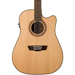 Open Box Washburn USM-WD10SCE12 Cutaway 12-String Acoustic-Electric Guitar Level 1 Natural