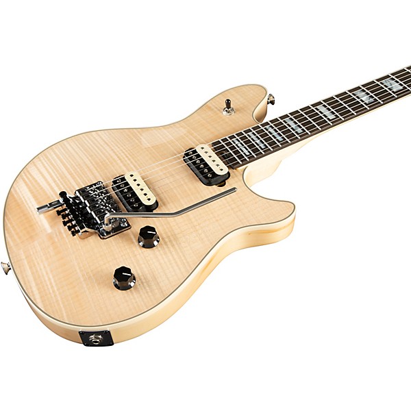 EVH Wolfgang USA 5A Flame Maple Top Electric Guitar Natural Ebony Fingerboard