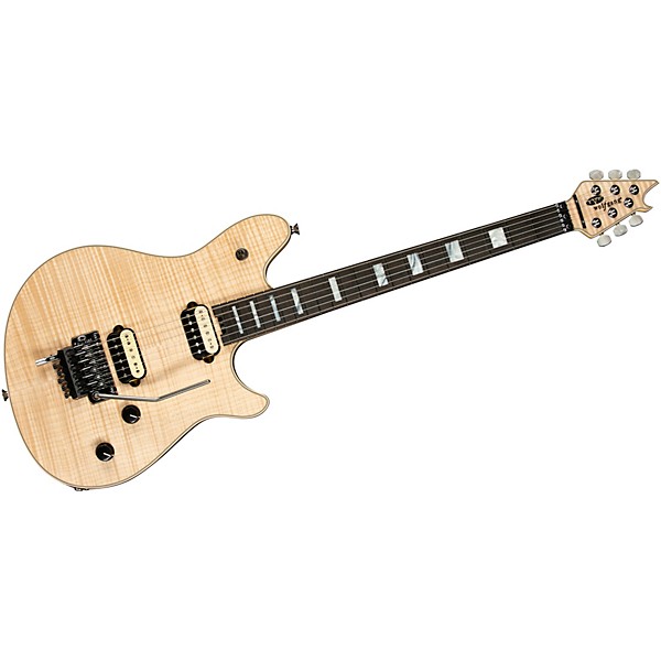 EVH Wolfgang USA 5A Flame Maple Top Electric Guitar Natural Ebony Fingerboard