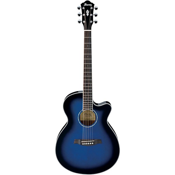 Open Box Ibanez AEG10II Cutaway Acoustic-Electric Guitar