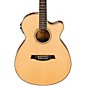 Ibanez AEG10II Cutaway Acoustic-Electric Guitar Gloss Natural thumbnail