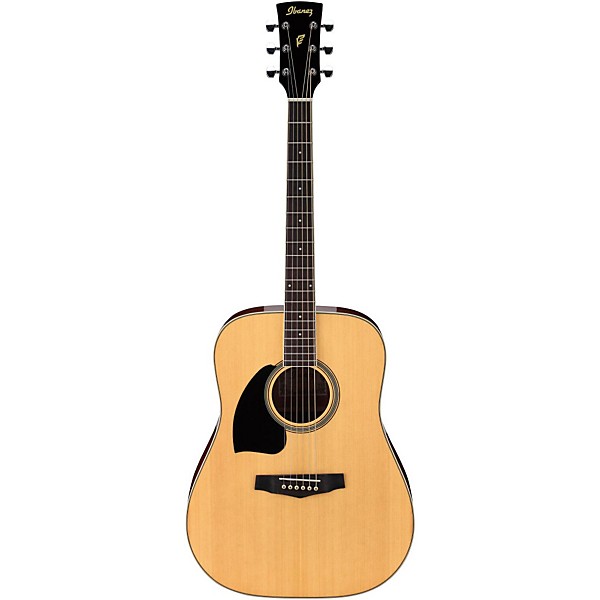 Open Box Ibanez Performance Series PF15 Left Handed Dreadnought Acoustic Guitar Level 2 Natural 190839109583