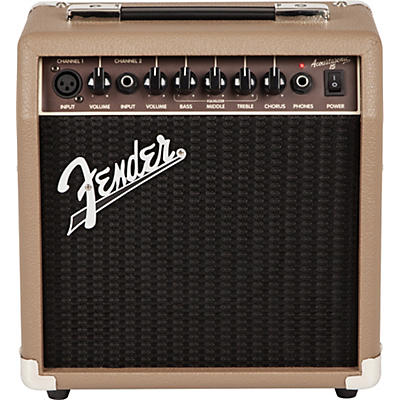 Fender Acoustasonic 15 Acoustic Combo Amp Tan for sale