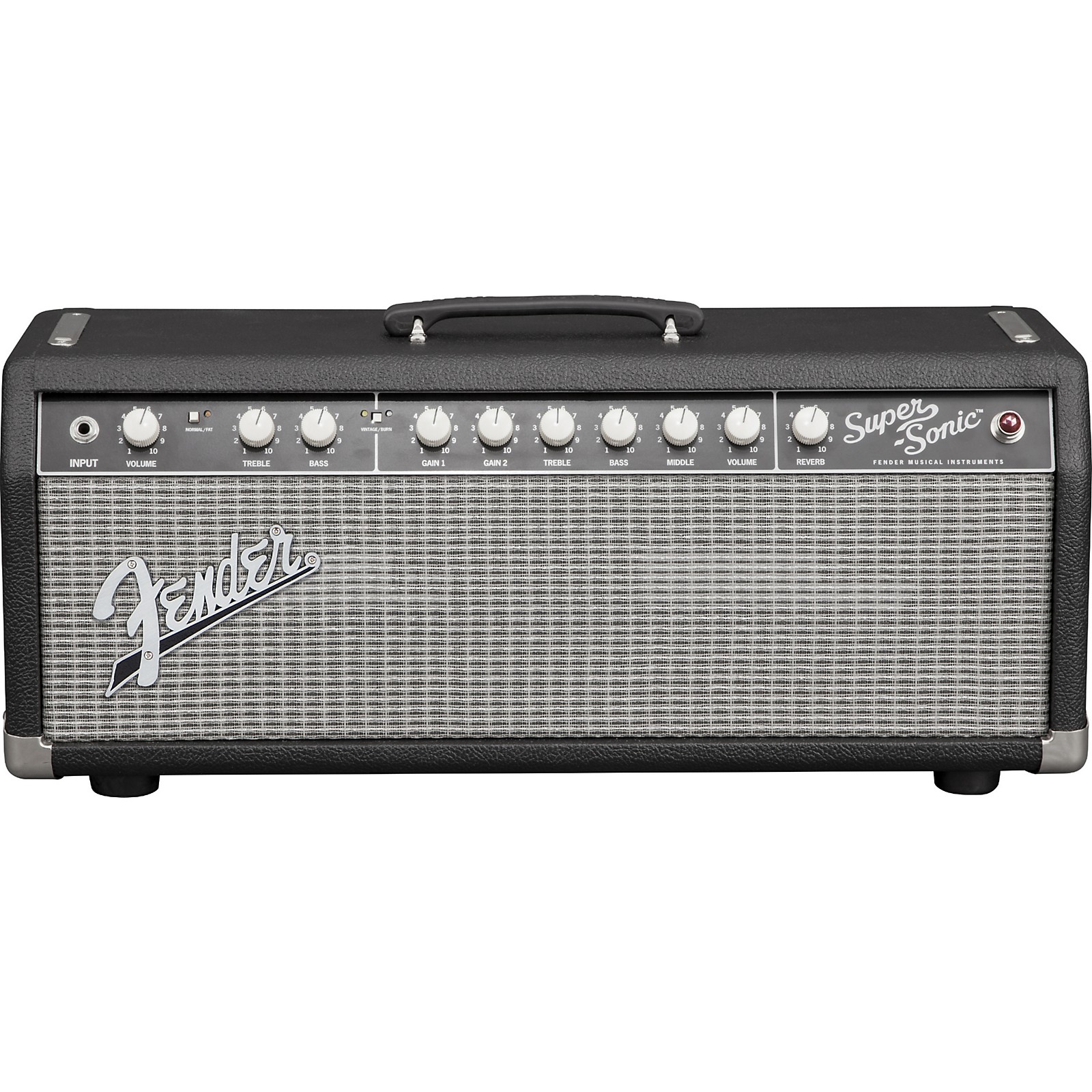 Fender Super-Sonic 22 22W Tube Guitar Amp Head Black | Guitar Center