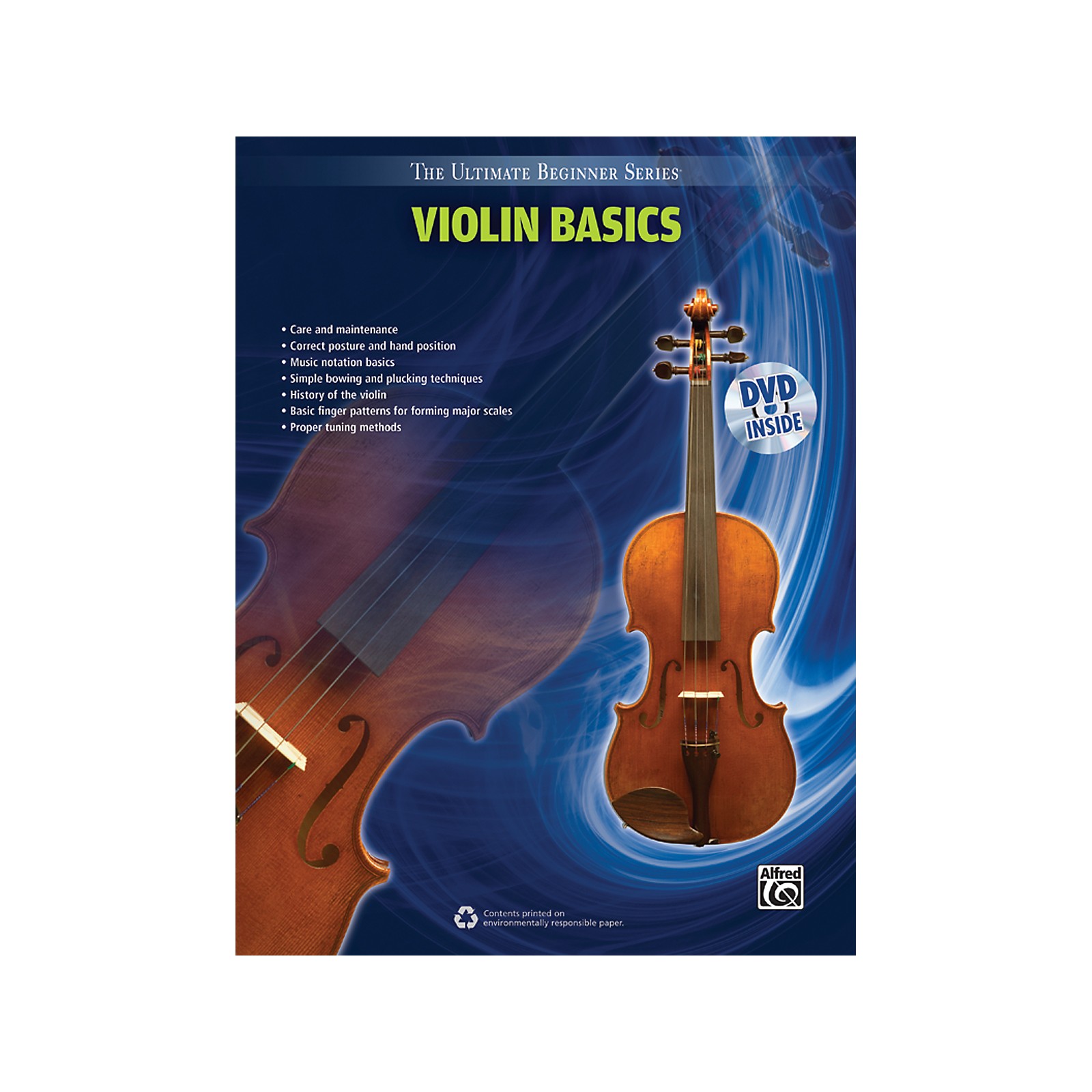 Alfred Ultimate Beginner Series Violin Basics Book & DVD Guitar Center