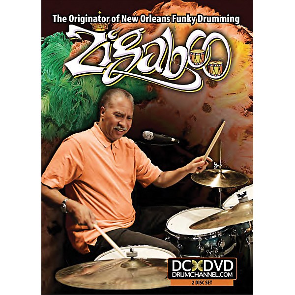 The Drum Channel Zigaboo Modeliste The Originator of New Orleans Funky Drumming DVD