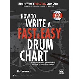 Alfred How to Write a Fast & Easy Drum Chart (Book/CD)