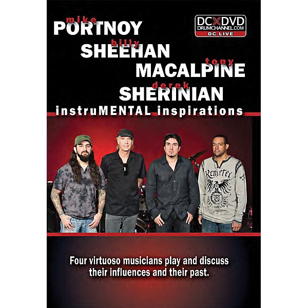 The Drum Channel PSMS Portnoy, Sheehan, MacAlpine & Sherinian:  InstruMENTAL Inspirations Drum DVD