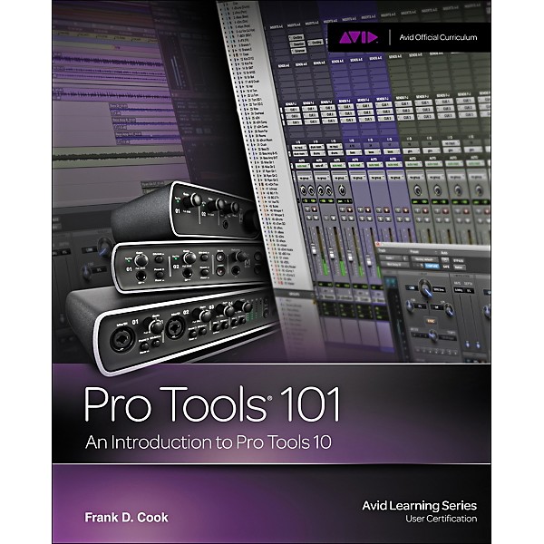 Cengage Learning Pro Tools 101 Official Courseqare Ver 10 Book / CD
