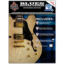Hal Leonard House Of Blues - Blues Guitar Course Expanded Edition Book/Online Audio