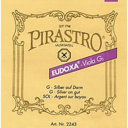 Pirastro Eudoxa Series Viola G String 4/4 - 16-1/4 Gauge