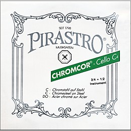 Pirastro Chromcor Series Cello D String 3/4-1/2