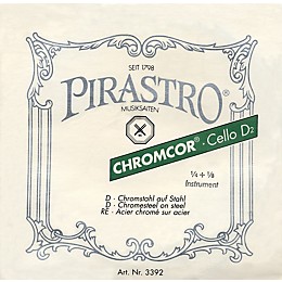 Pirastro Chromcor Series Cello D String 1/4-1/8