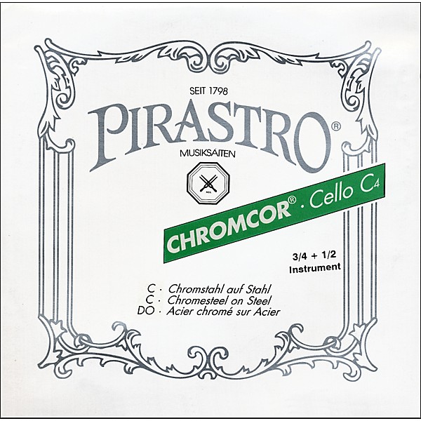 Pirastro Chromcor Series Cello C String 1/4-1/8