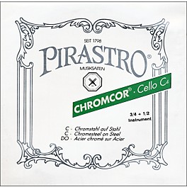 Pirastro Chromcor Series Cello String Set 4/4 Pirastro Chromcor Series Cello String Set 3/4-1/2