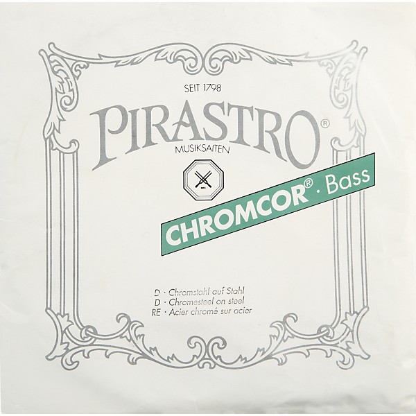Pirastro Chromcor Series Double Bass D String 3/4-1/2