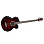 Michael Kelly Dragonfly 4-String Acoustic-Electric Bass Transparent Black Cherry thumbnail