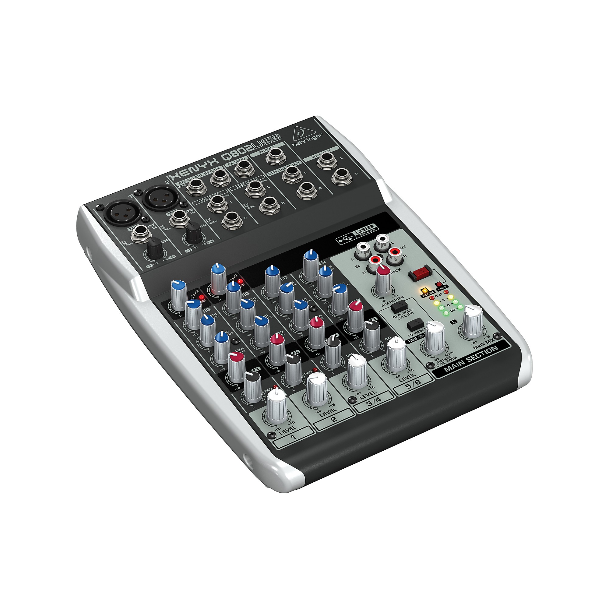 Open Box Behringer Xenyx Q802USB Mixer | Guitar Center