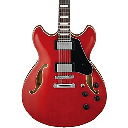 Ibanez Artcore AS7312 12-String Semi-Hollow Electric Guitar Transparent Red