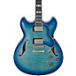 Open Box Ibanez Artstar AS153 Semi-Hollow Electric Guitar Level 1 Jet Blue Burst thumbnail