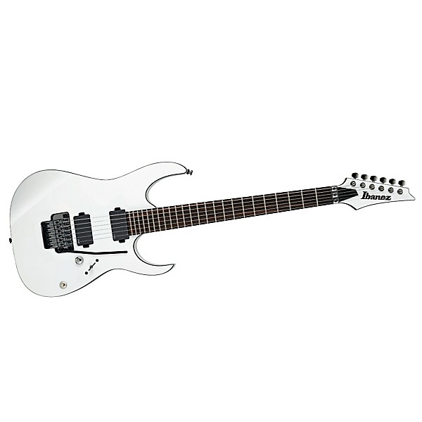 Ibanez Iron Label RGIR20E Electric Guitar with Tremolo and EMG Pickups White