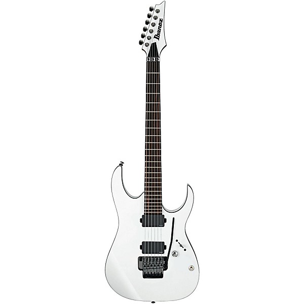 Ibanez Iron Label RGIR20E Electric Guitar with Tremolo and EMG Pickups White