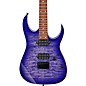 Ibanez RG421QM Quilted Maple Top Electric Guitar Cerulean Blue Burst thumbnail