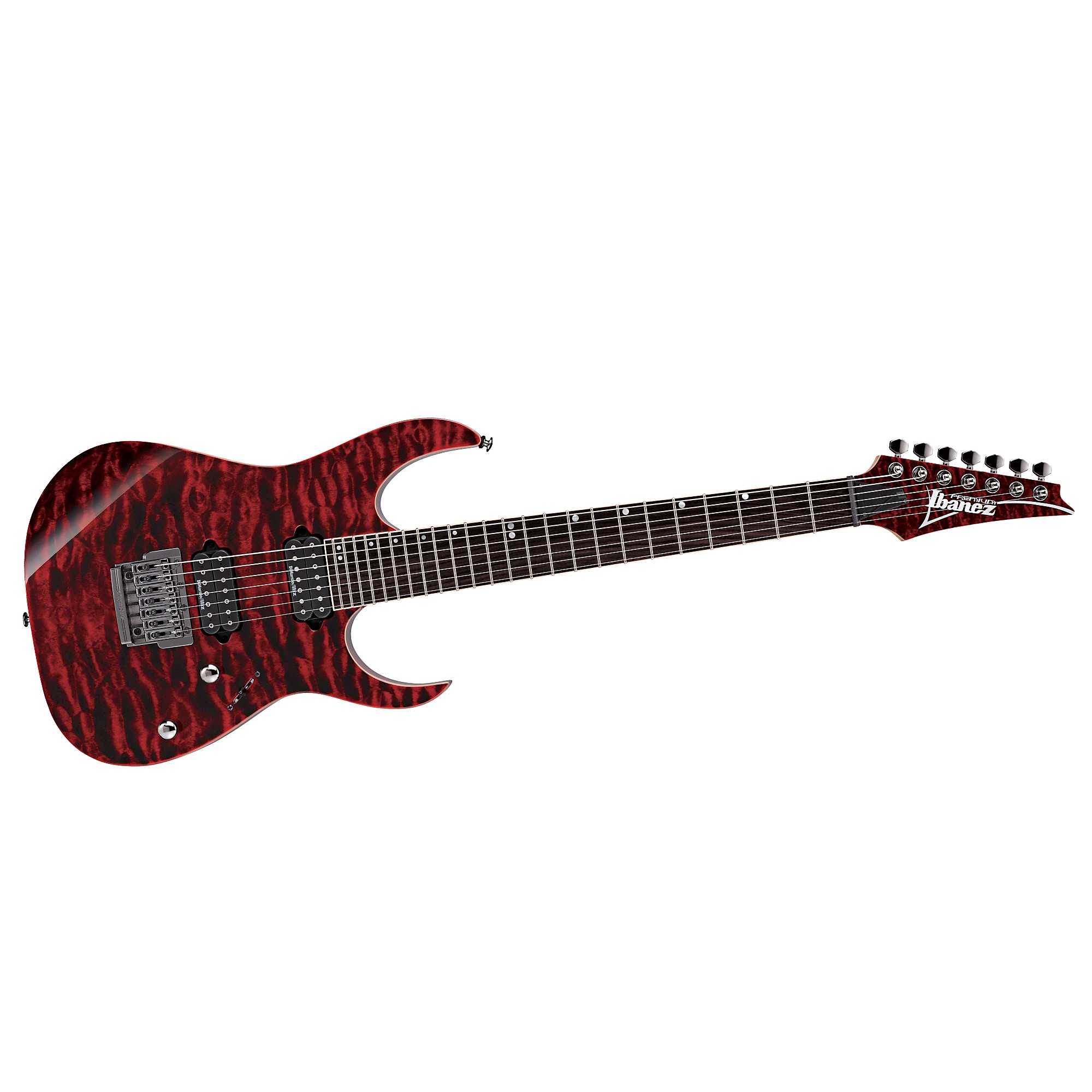 Ibanez RG SERIES エレキギター メタリックレッド Ibanez Premium RG927QMF 7-String Electric Guitar Red Desert