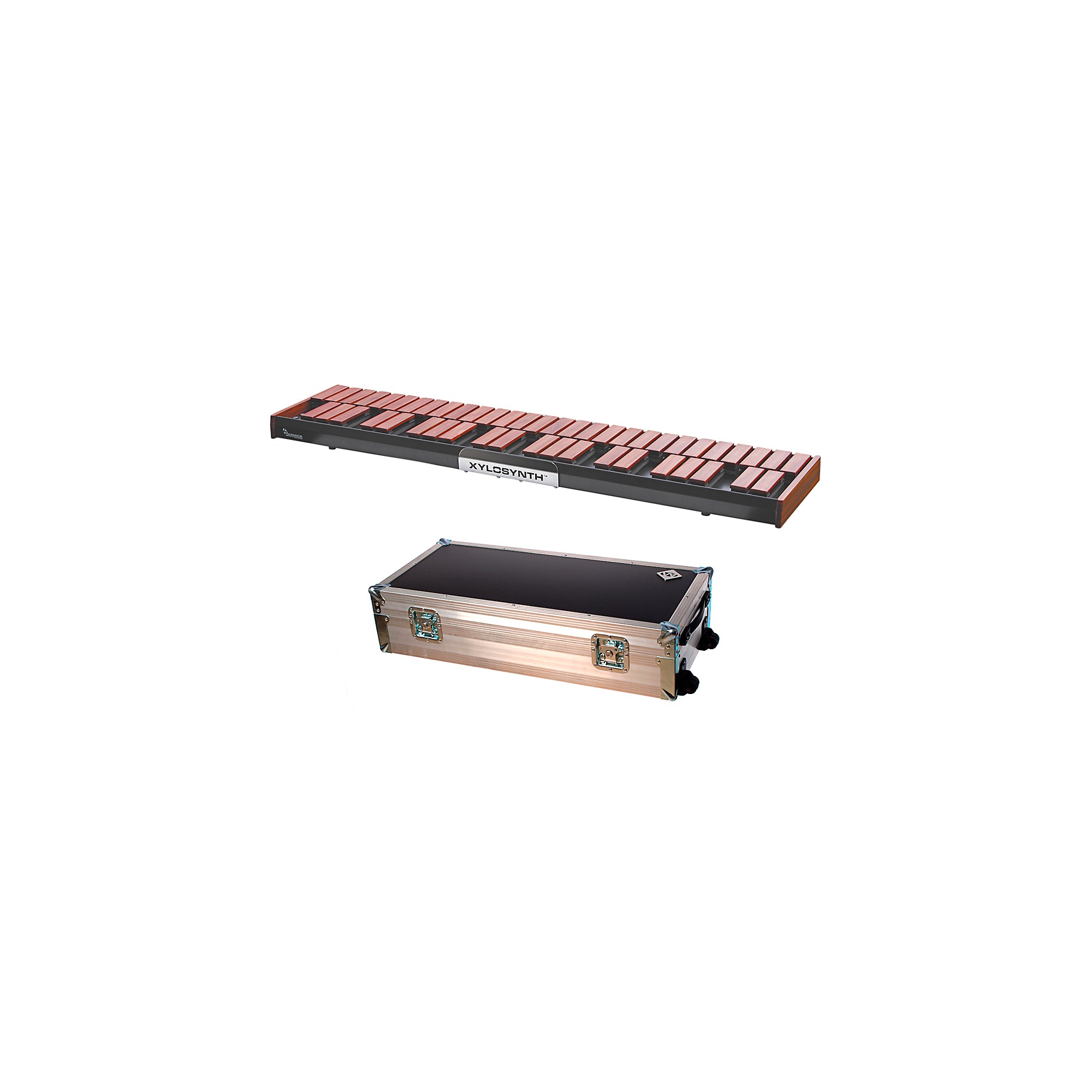 Wernick MkVI Bubinga Xylosynth w/LED Display, Flight Case and