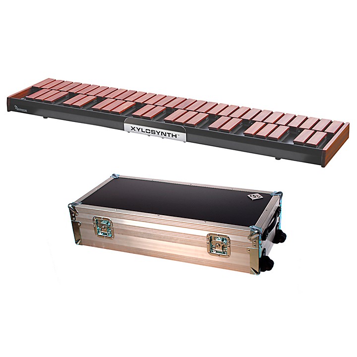 Wernick MkVI Bubinga Xylosynth w/LED Display, Flight Case and