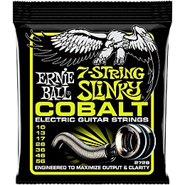 Ernie Ball 2728 Cobalt 7-String Regular Slinky Electric Guitar Strings