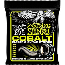 Ernie Ball 2728 Cobalt 7-String Regular Slinky Electric Guitar Strings