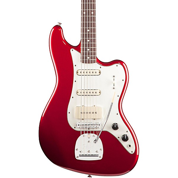 Fender Pawn Shop Bass VI Electric Baritone Guitar Candy Apple Red Rosewood Fingerboard