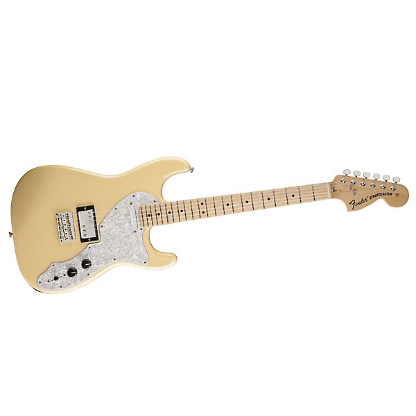 Fender Pawn Shop '70s Stratocaster Deluxe Electric Guitar Vintage White Maple Fingerboard