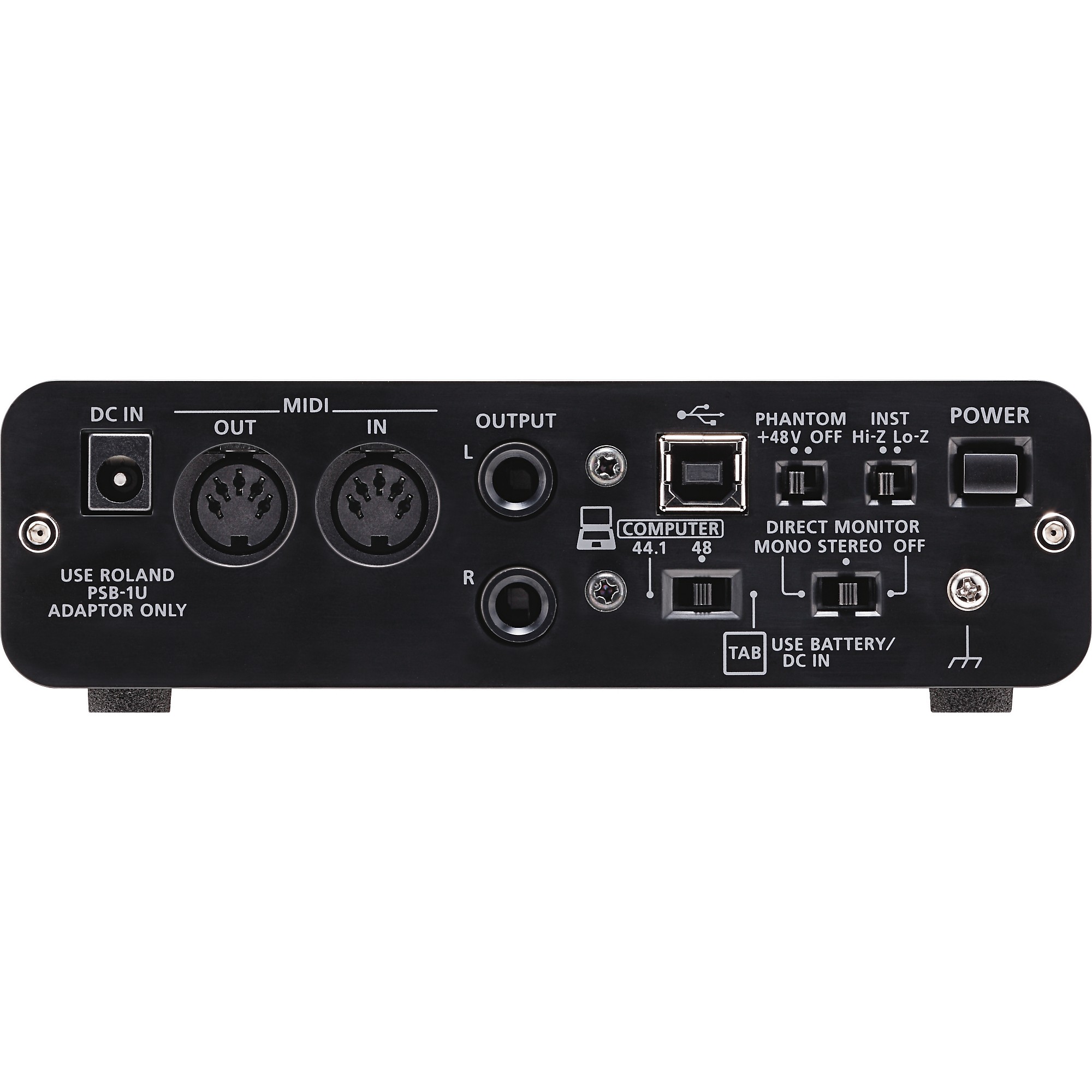 Roland UA-22 Duo-CAPTURE EX PSB-1U セット Open Box Roland UA-22 DUO CAPTURE EX USB Audio/MIDI Interface