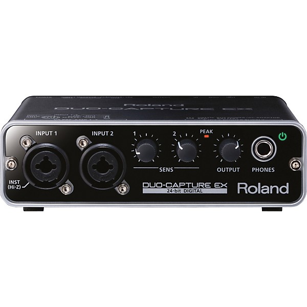 Open Box Roland UA-22 DUO CAPTURE EX USB Audio/MIDI Interface