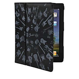 Hal Leonard Contour Design Fender iPad Black Guitar Army Folio Case