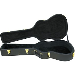 Musician's Gear Deluxe Dreadnought Case Black