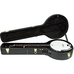 Musician's Gear Deluxe Hardshell Banjo Case Black