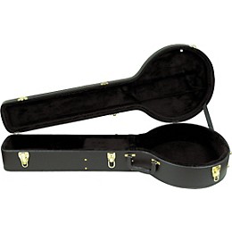 Musician's Gear Deluxe Hardshell Banjo Case Black