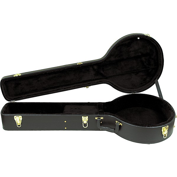 Musician's Gear Deluxe Hardshell Banjo Case Black