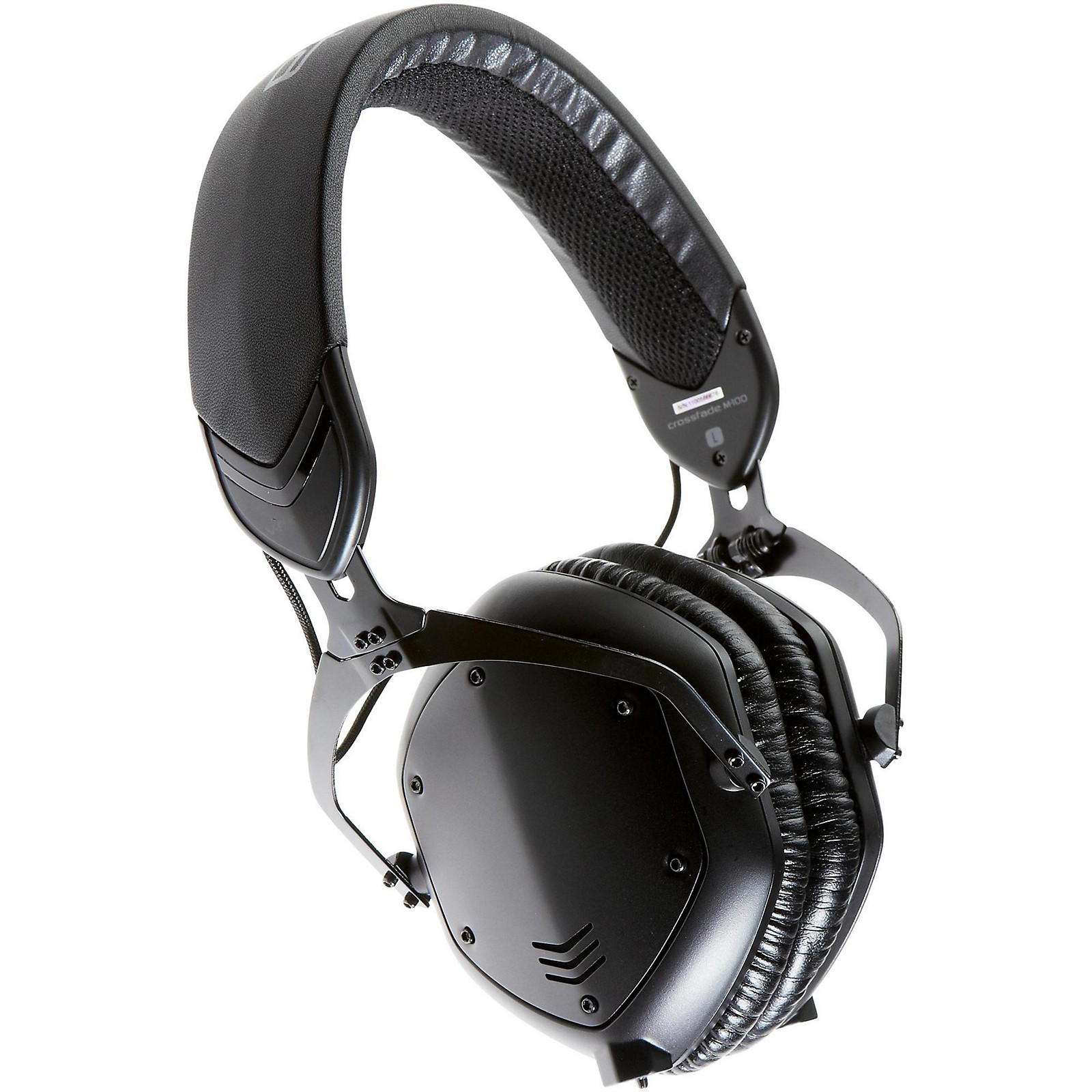 Clearance V-MODA Crossfade M-100 Over-Ear Noise-Isolating Over-Ear Headphones Black | Guitar Center